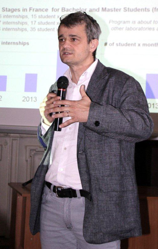 Професор Ахіл Сточчі – керівник лабораторії лінійного прискорювача Національного університету ядерної фізики та фізики елементарних частинок (Франція)