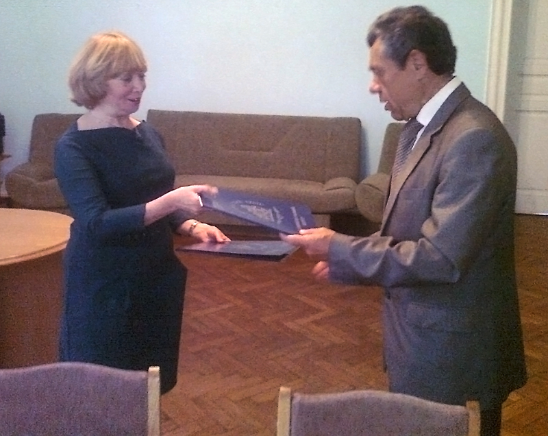 Зустріч з представником Українського Вільного Університету (УВУ, м. Мюнхен)